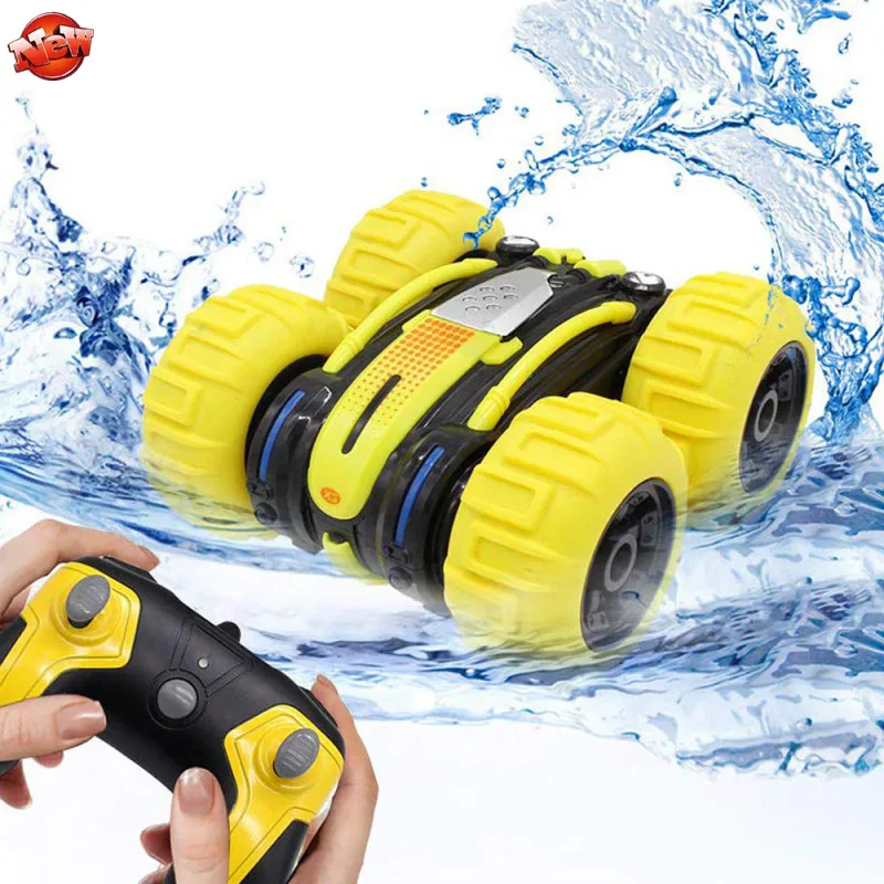 Multifunction 124 4WD Double Side Driving Kids Amphibious Wireless RC