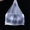 100Pcs/Pack Supermarket Plastic Bags With Handle Useful Plastic Shopping Bag Transparent Shopping Bag Food Packaging Tools ► Photo 3/6
