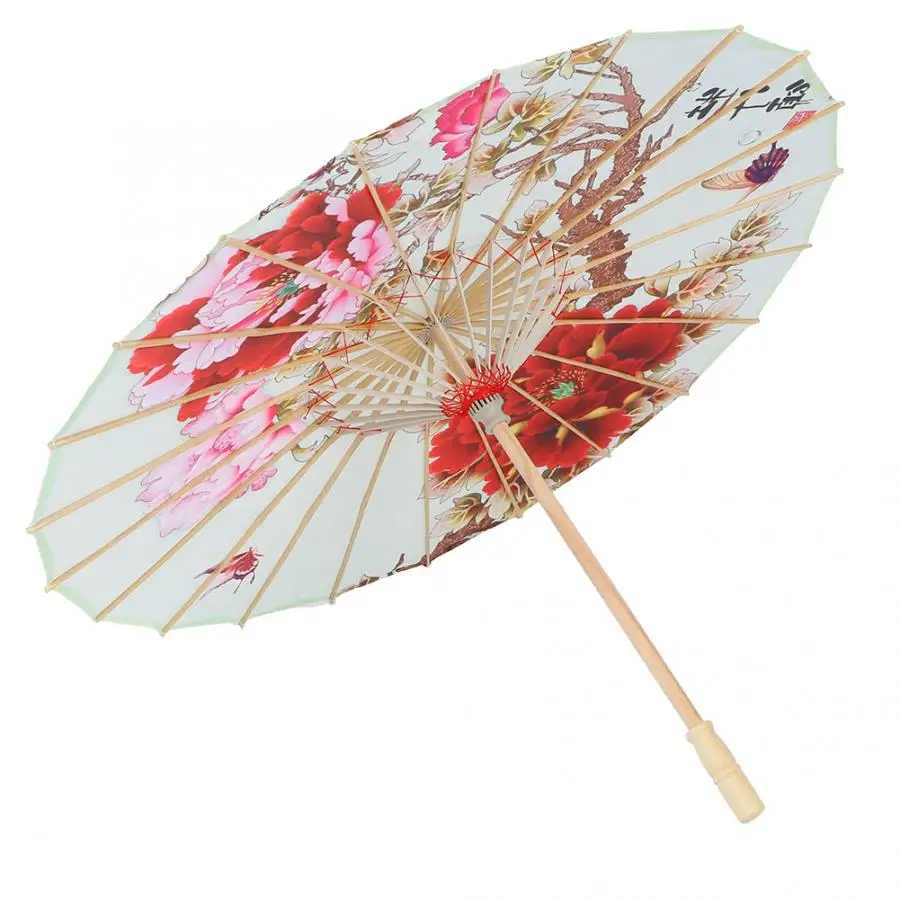 Классический цветок смазанный бумажный зонтик Зонтик Свадебные вечерние украшения фото реквизит зонтик женский зонтик японский зонтик