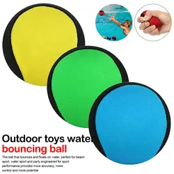 Отскок мяч игрушки на открытом воздухе водоотталкивающий мяч бассейн с игровой корзиной пляжный мяч Skips на водной игры Спортивная игрушка