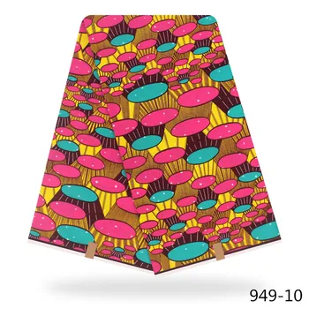 

new arrival 100% cotton wax fabric tissue african fabric wholesale high quality wax guaranteed african print fabric 949