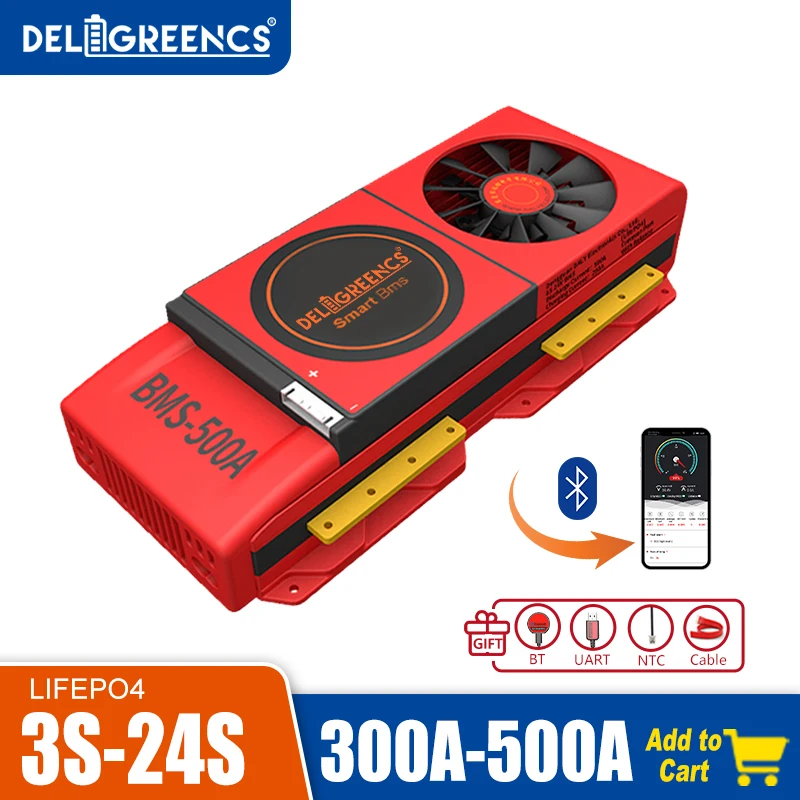 Кабель BMS LiFePO4 3S 4S 6S 7S 8S 10S 12S 13S 14S 15S 16S 17S 20S 24S 3 2 V Bluetooth APP Uart для литиевой батареи |
