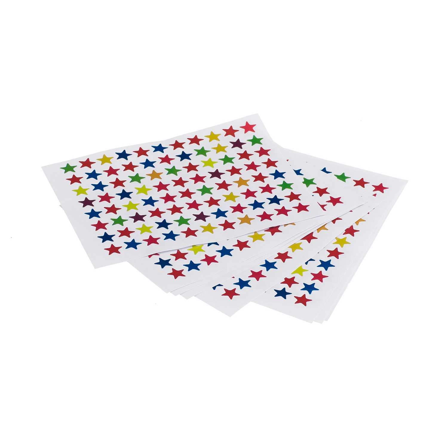 880 Pieces Star Shape Self-adhesive Peel And Stick Color Label