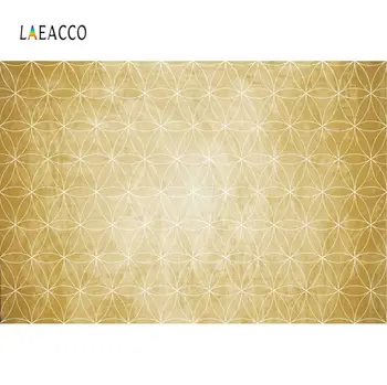 

Laeacco Golden Gradient Pattern Decoration Portrait Photography Backgrounds Customized Photographic Backdrops For Photo Studio