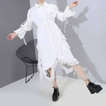 

Spring new skirt Korean women's 2020 fashion bandage thin section long-sleeved dress bodycon dress dress elegant