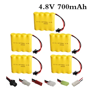 

5PCS 4.8V 700mAh NI-CD RC Toys Tank Robot Boat Electric Toy Security Facilities Electric Toy AA Battery Battery Group