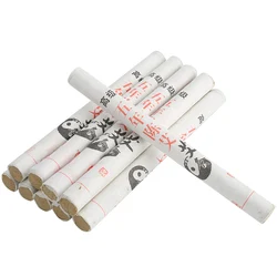 10pcs/box Natural Moxa Stick Moxibustion Rolls Stick Pressure Pain Relieve Moxa Chinese Massage Therapy Health Care Relax body