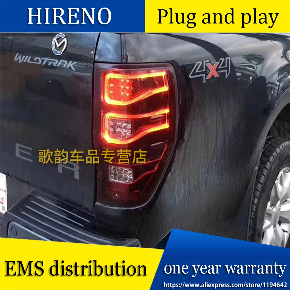 Автомобильный Стайлинг фара для Ford Ranger mustang задний фонарь светодиодный