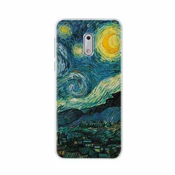 Shockproof Soft Silicone Matte Pattern Protective Phone Case - Nokia 3 (Colorful)