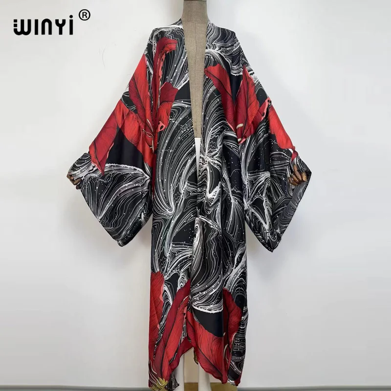 Европейский стиль WINYI новинка туника бикини милый женский кафтан кардиган