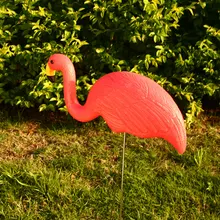 Искусственные искусства газон фламинго газон украшения Фламинго орнамент Красивый реалистичный двор балкон сад украшения