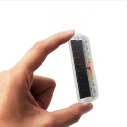 Mini barre lumineuse stroboscopique LED adhésive, avertissement de sécurité d'urgence, lumières clignotantes pour véhicules et motos 
