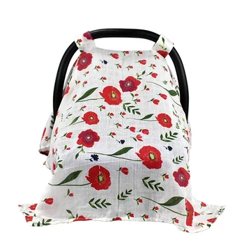 

Mum Breastfeeding Cover Cotton Baby Nursing Apron Shawl Cloth Adjustable