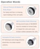 Replace Kim 8 Cavitation RF Operation Wands Vacuum Lipo Laser Paddle Beauty Machine 40KHz Ultrasonic Nozzle Replacement 3