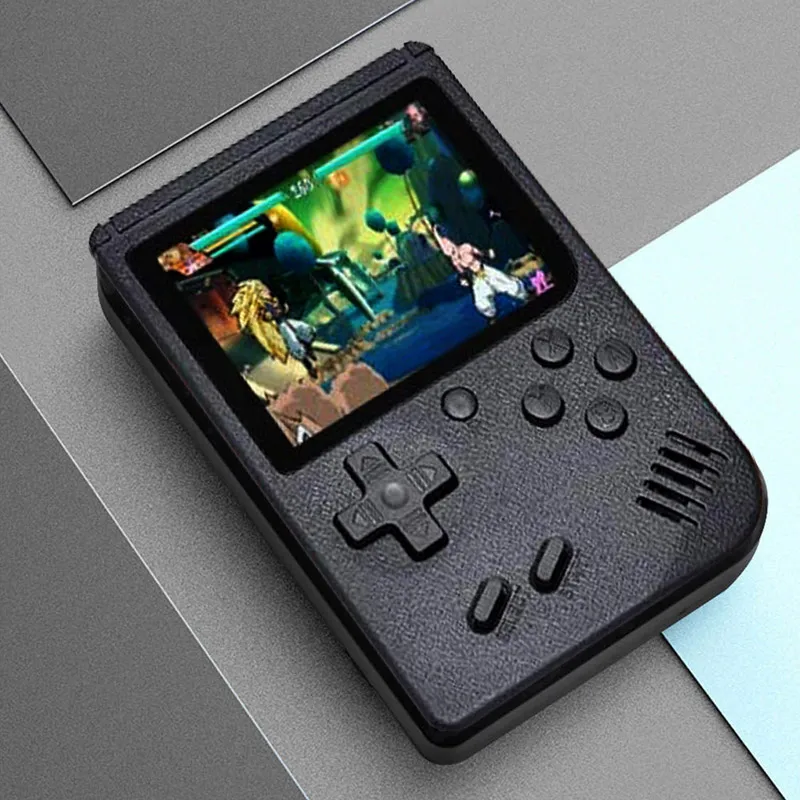 New Built-in 500 Games 800mAh Battery Retro Video Handheld Game Console 3.0 Inch LCD Game Player for Child