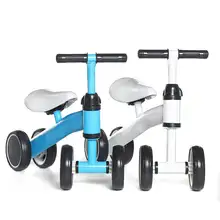 Bébé Balance vélo apprendre à marcher obtenir l'équilibre sens pas de pédale équitation jouets pour enfants bébé enfant en bas âge 1-3 ans enfant Tricycle vélo