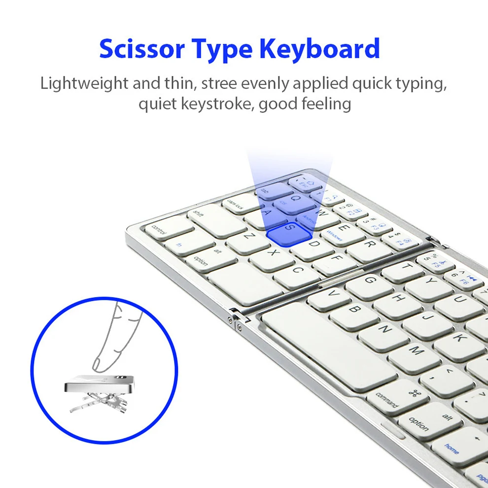 Clavier Bluetooth sans fil See Through Me – Chubbycable