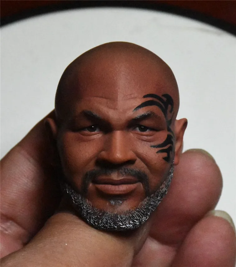 1:6 Масштаб фигурки Куклы Аксессуары бокс King Майка Тайсона Headsculpt для 12 "мужской