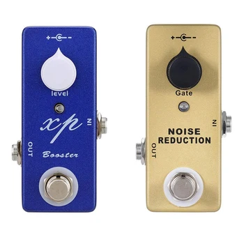 

Dropship-2x MOSKY XP Booster/MP-40 Noise Gate Noise Reduction Suppressor Mini Single Guitar Effect Pedal True Bypass