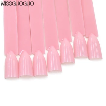 

50pcs/pack False Nail Display Polish UV Gel Stickers Decoration Display Tools Nail Art Tips Stick Display Practice With Ring