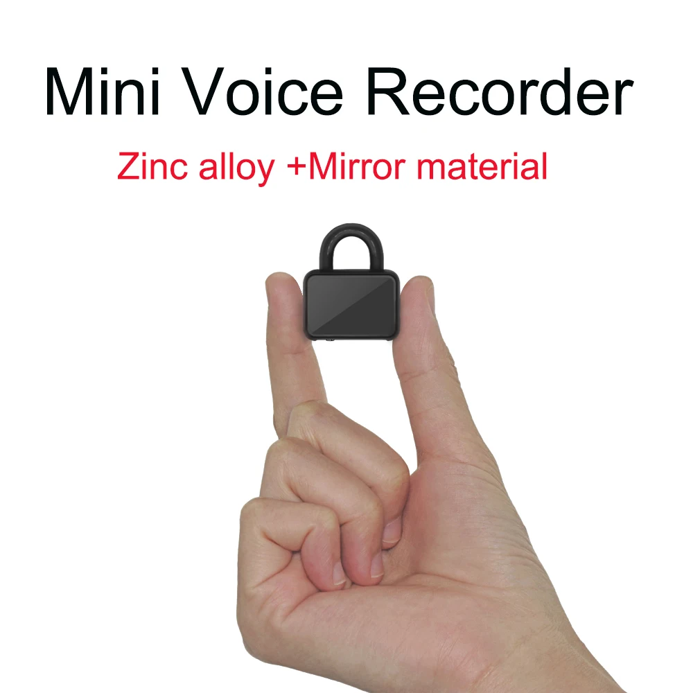 

8GB Voice Activated Recording Mini Digital Recording Device Professional Long time Voice Recorder Key Chain For Meeting Class