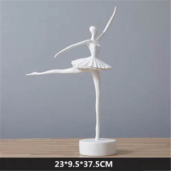 

Nordic Creative Ballet Girl Decoration Resin European Home Decoration Accessories Dance Room Furnishings Crafts A1003