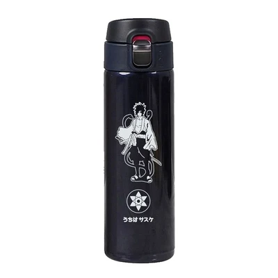 OUSSIRRO NARUTO Thermos Uzumaki Naruto With Cover Hatake Kakashi Thermos Uchiha Itachi Mugs Cup Gift - Цвет: A