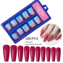 Neue 100 Pcs Feuer Muster Reine Farbe Design Coole Mädchen Hand Dekorative Falsche Nägel Volle Abdeckung Abnehmbare Gefälschte Nägel DIY nagel