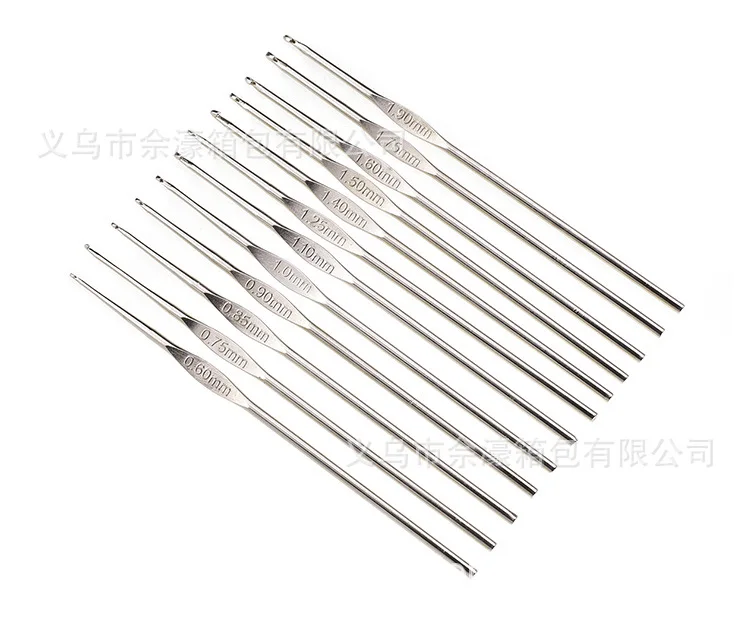 Top Grade New Style Weaving Tool Handmade DIY Accessory Crochet Hook Set TPR Colored Heads Soft Handle Crochet Hook Set