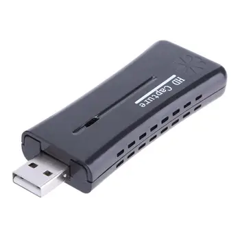 

ALLOYSEED HDMI Video Capture Card USB 2.0 1080P Mini Acquisition Card HDMI 1 Way to USB Video Grabber Record Box for Recording