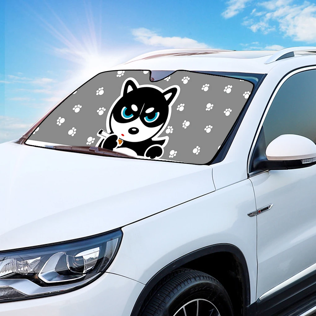 Чехол для окна Солнечный козырек автомобильный передний задний Мультфильм Защита от солнца Детский экран щит солнечный экран