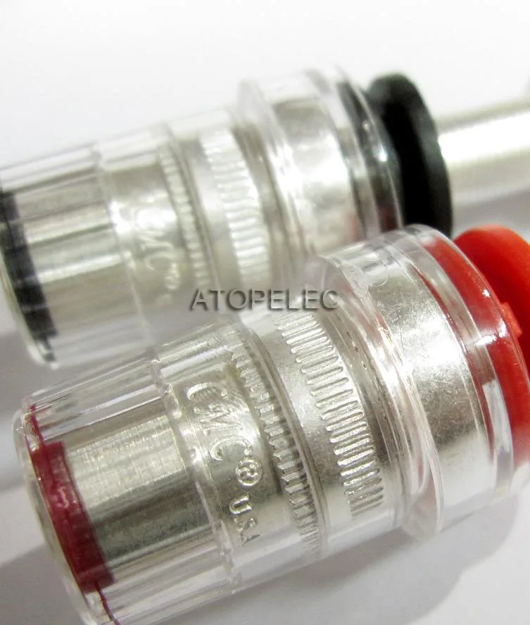 1 пара оболочка для динамика|silver connectors|silver plated connectorsilver |