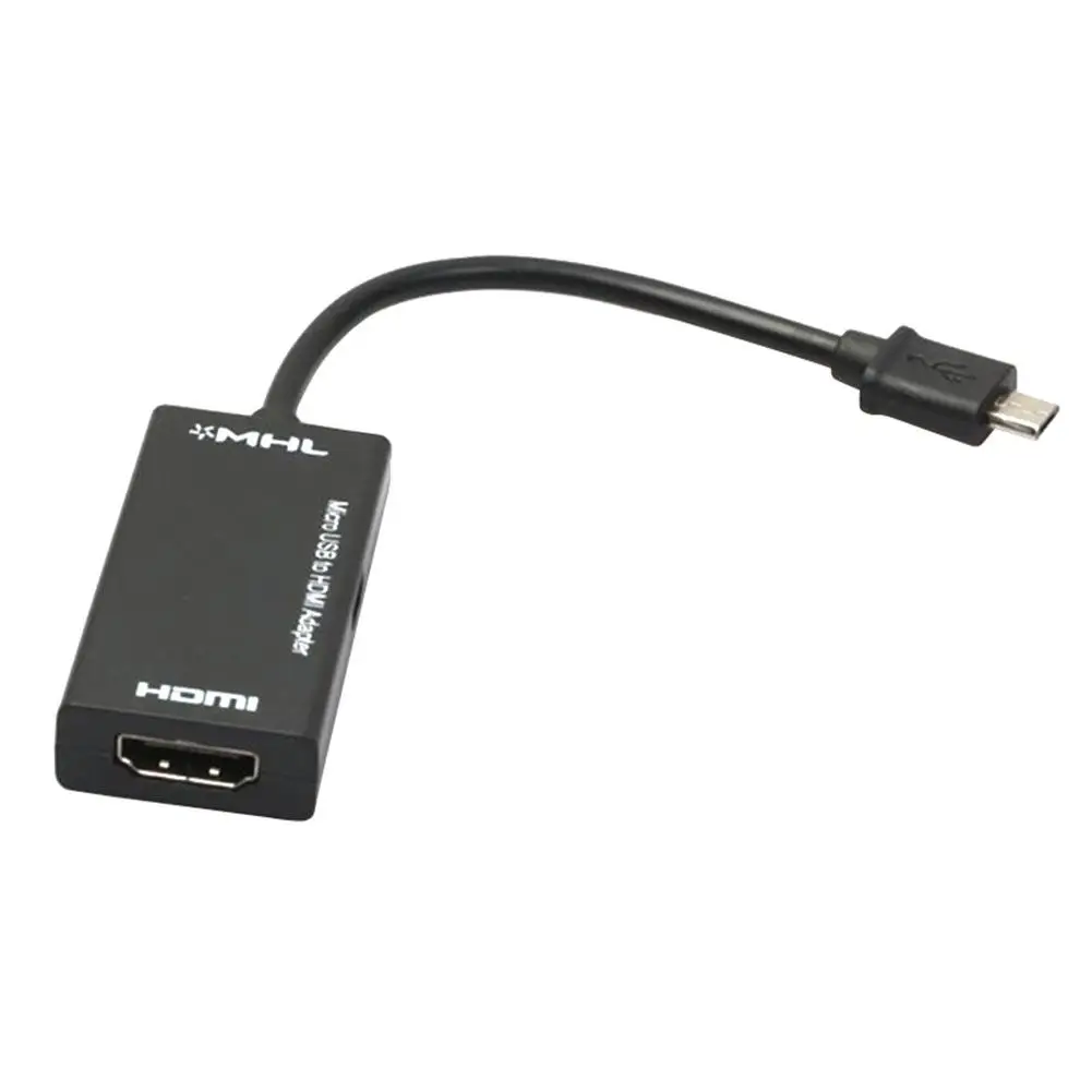 Micro USB 2 0 MHL совместимому с HDMI кабель HD 1080P для Android телефон или планшет конвертер