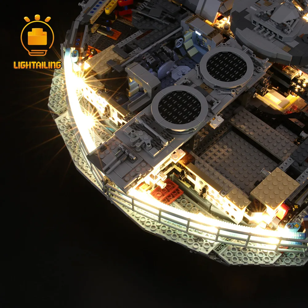 Светильник, светодиодный светильник, комплект для 75192, Ultimate Millennium Blocks, Falcon, светильник, комплект(не включает модель