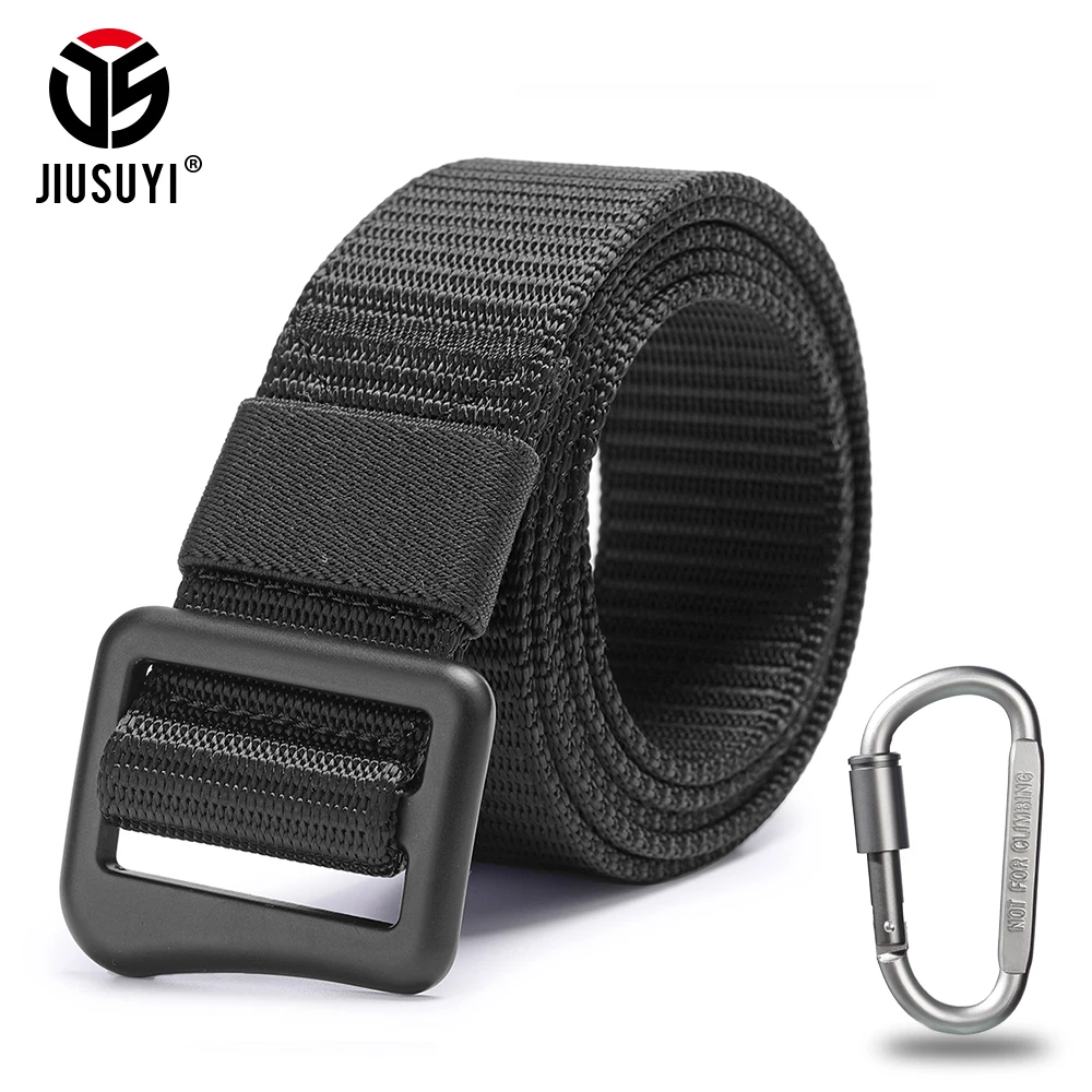 

New 2019 Tactical Belt Classic Metal Buckle Nylon Waist Strap Adjustable Military Army Style Combat Men Belts Pants Accessories