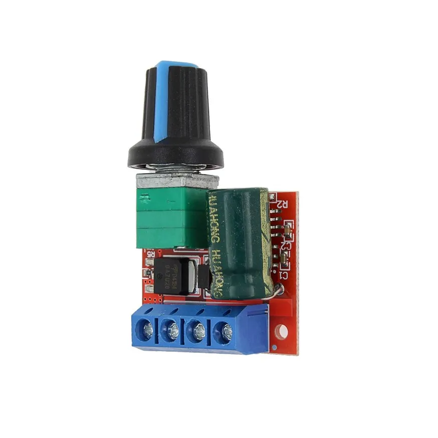 DC 4.5V-35V 5A 20khz LED PWM DC Motor Controller Speed Control Dimming Max 90W