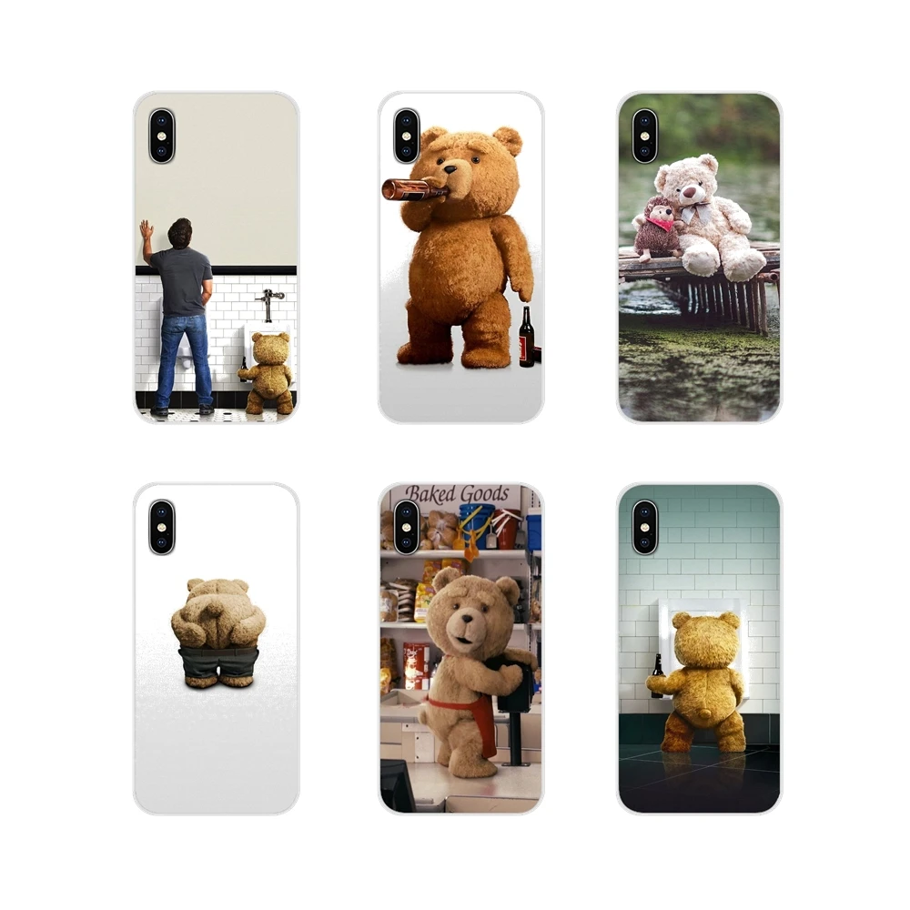 Для Samsung Galaxy J1 J2 J3 J4 J5 J6 J7 J8 Plus 2018 Prime 2015 2016 2017 мобильный телефон чехол для Ted Bear Movie Kiss