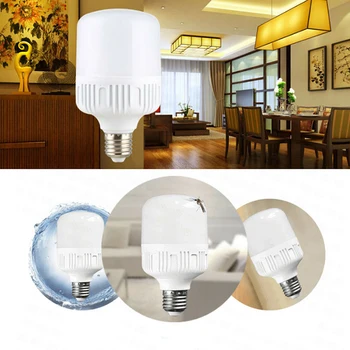

E27 LED Bulb Energy Saving Lamp led lamp AC175-245V 30W 20W 15W 10W 5W e27 led Spotlight led plastic bulb for home illumination
