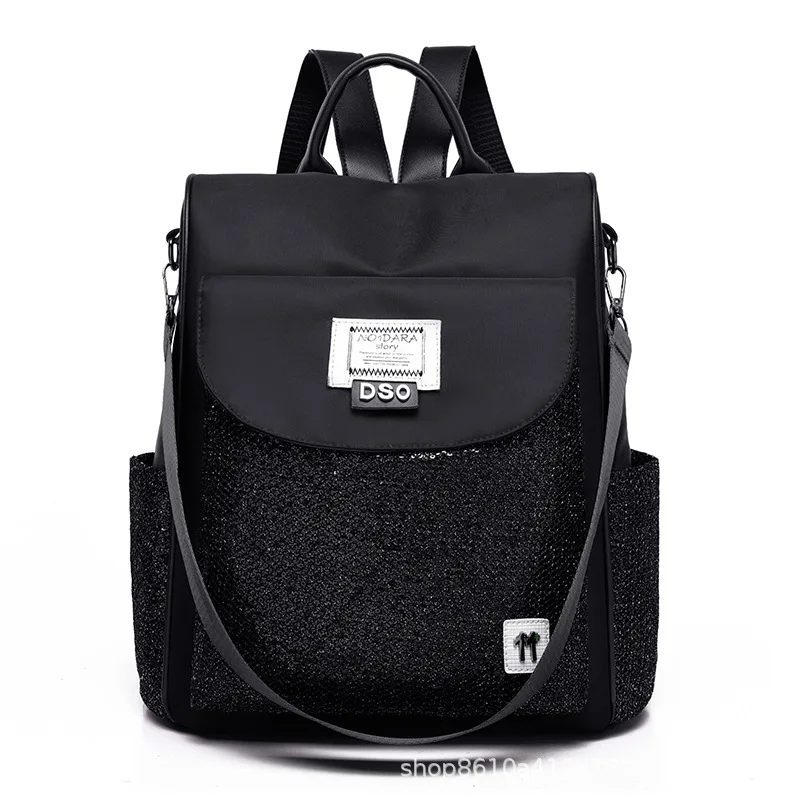 

Summer New Arrival Bag Women's Multi-functional Shoulder Shoulder Bag Dual Versatile Practical Backpack College Style School Bag
