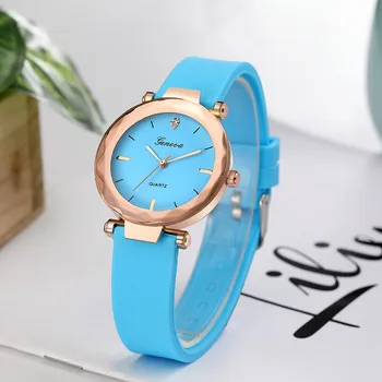 

Fashion Womens Watches Silica Band Analog Quartz Wrist Watch orologio donna reloj mujer marcas famosas de lujo 2019 kol saati