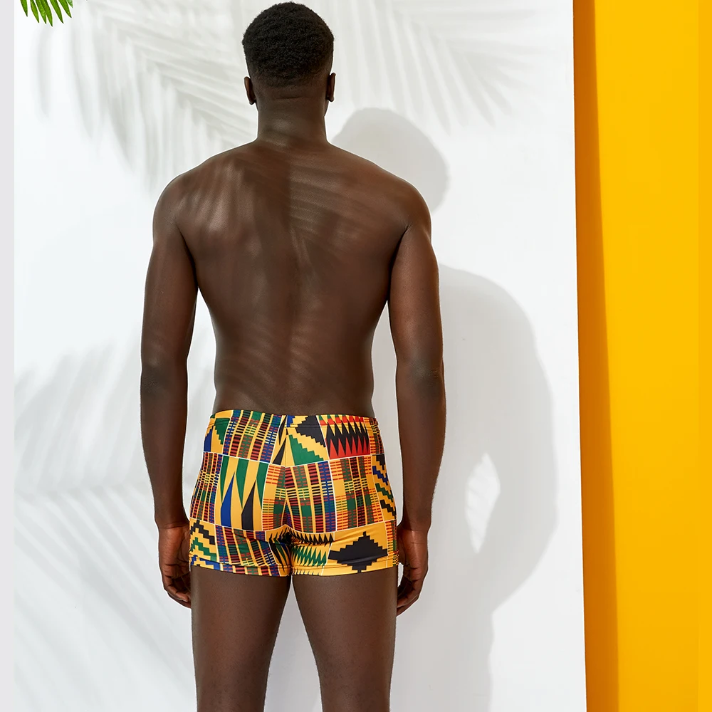Африканская мужская одежда Африканский Принт купальник Мужской купальный костюм сексуальные плавки sunga Горячие мужские плавки пляжные