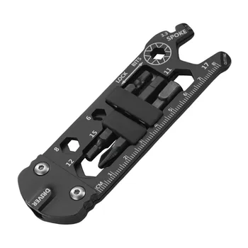 

Wholesale 6 in 1 EDC Gadget Outdoor Camping Keychain Bottle Opener Multifunction Tool