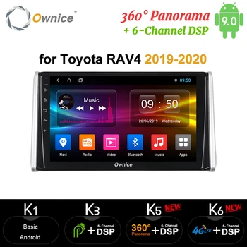 

Ownice 10.1" 8Core Android 9.0 CAR DVD Player Radio GPS Navi DVR OBD 4G LTE 360 Panorama DSP SPDIF for Toyota RAV4 2019 2020