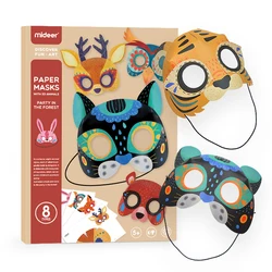 Mideer – jouets éducatifs pour enfants de plus de 5 ans, papier coloré, dessins animés intéressants, animaux populaires 