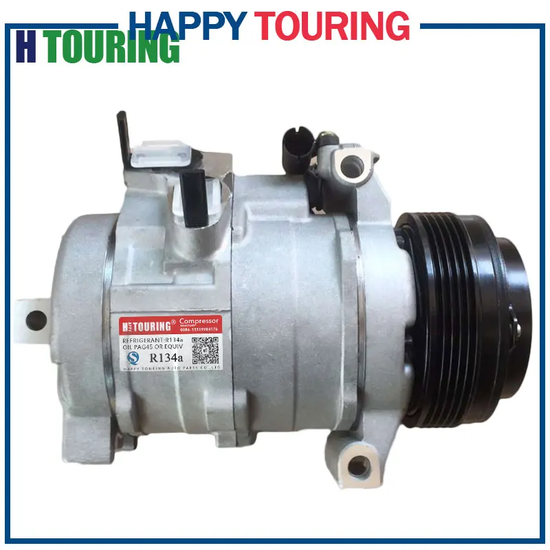 10s17c A/c Compressor And Clutch For Bmw X5 3.0l L6 20012002