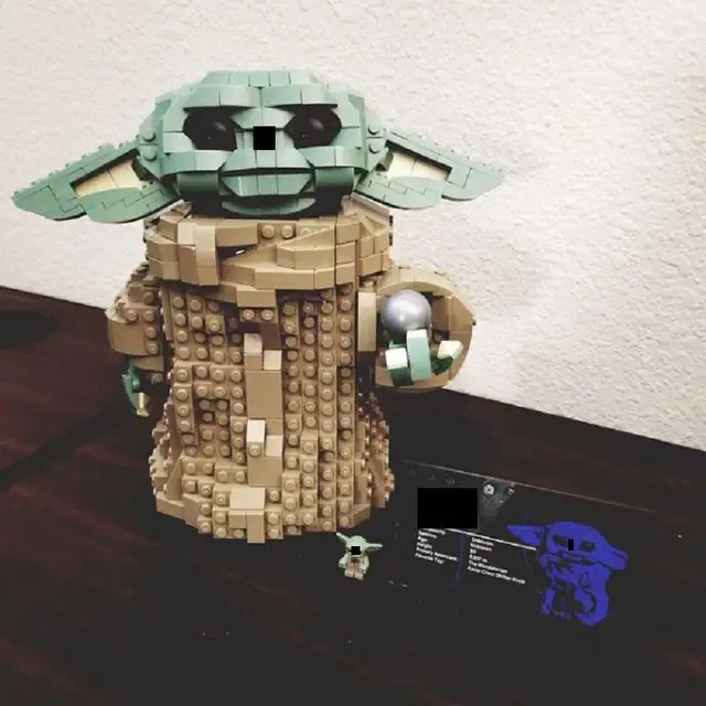 Constructions Star Wars Blocks Anime Figure Yoda Stacking Blocks Educational Toys Halo Mega Construx Construction Kit