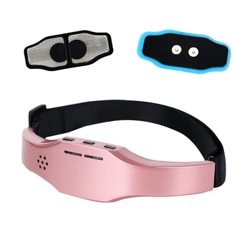 

Brain Relaxation Low Frequency Pulse Stimulate Head Massager Unisex Sleep Therapy Device Sleeping Aid EMS Head Massager Forehead