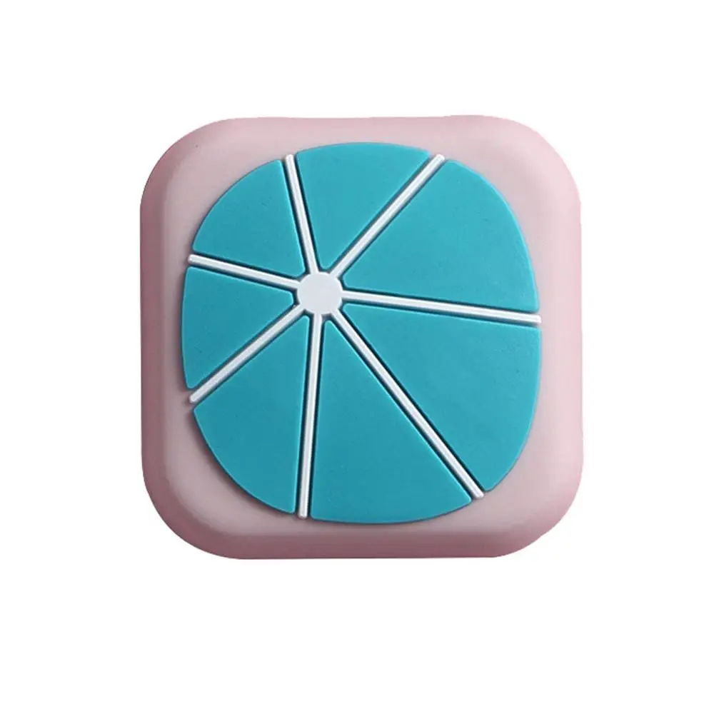 Silicone pad 30 г мультяшный силиконовый коврик на стену, дверь, Задняя накладка, бесшумная подушка, защитная накладка на стену, дверная ручка, бампер, защита, стопор@ 40 - Цвет: Silicone pad