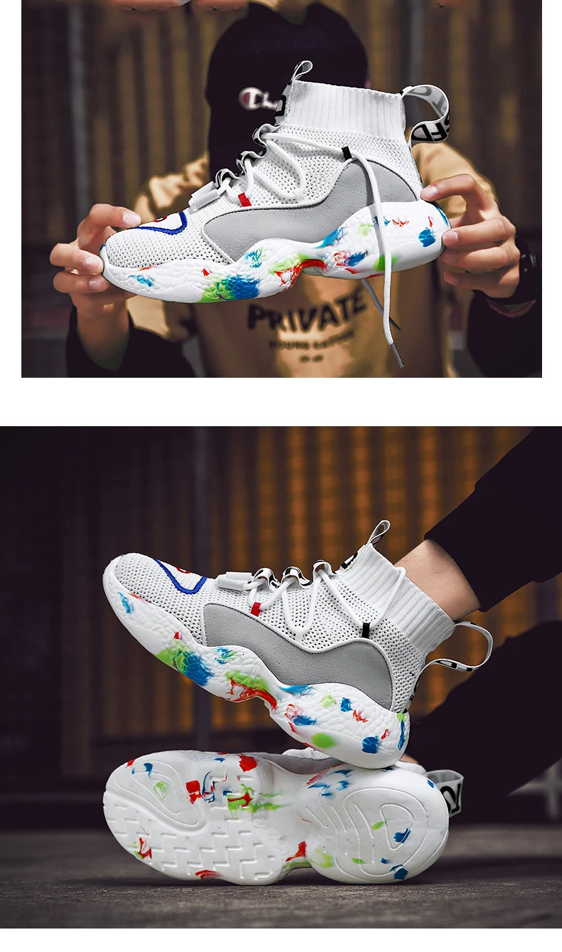 Couple Sneakers Shoes Mesh Breathable Chaussure Homme Casual Men Shoes Air Cushion Running Walking Women Shoes Drop shipping (32)