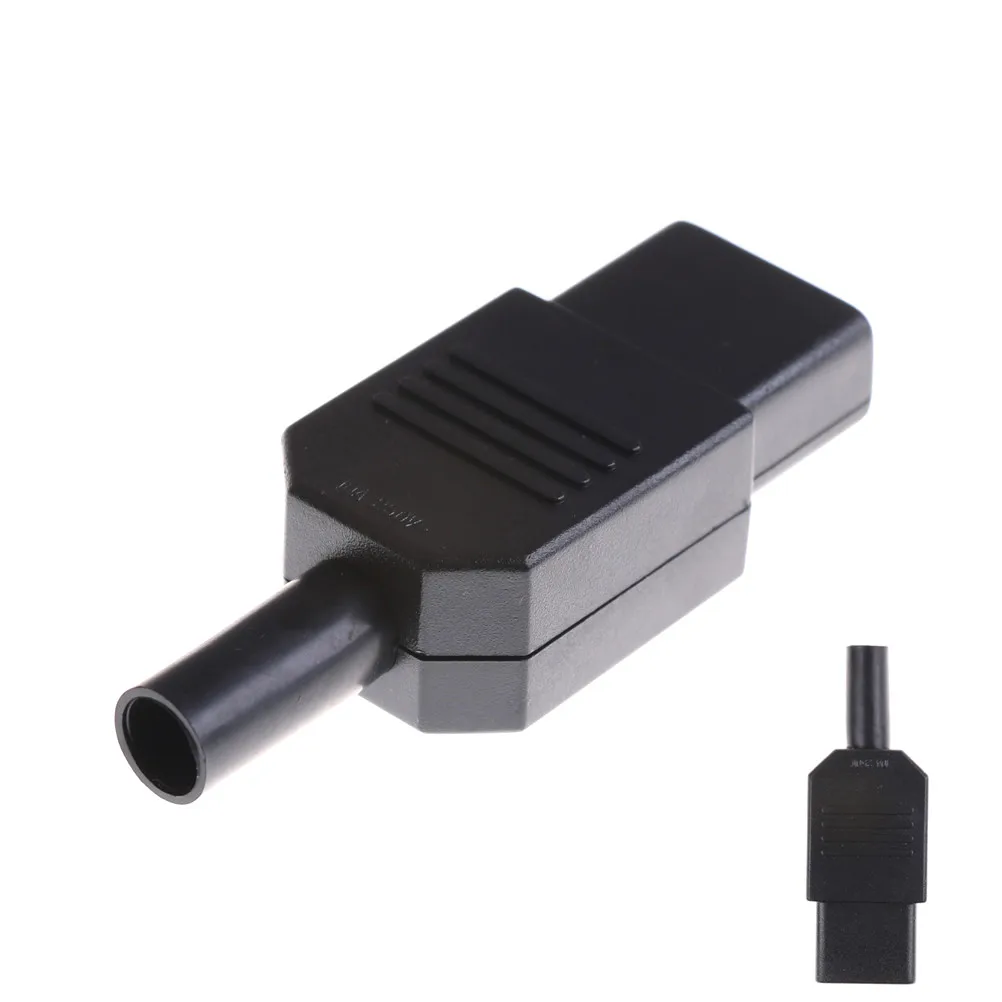 1 шт. Rewirable 3pin IEC 320 C13 гнездовой разъем подключения питания 10A/250 В Черный |